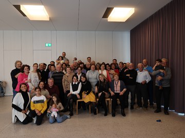 Pranzo attori recita natalizia e Passione Vivente, 2024