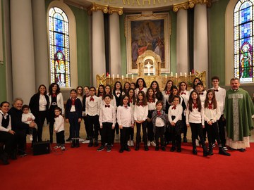 Coro Voci Bianche, Messa  St. Agatha 19 novembre 2023