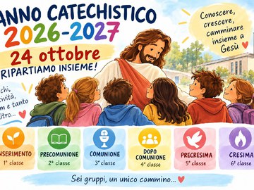 Riparte il catechismo: benvenuti al nuovo anno!