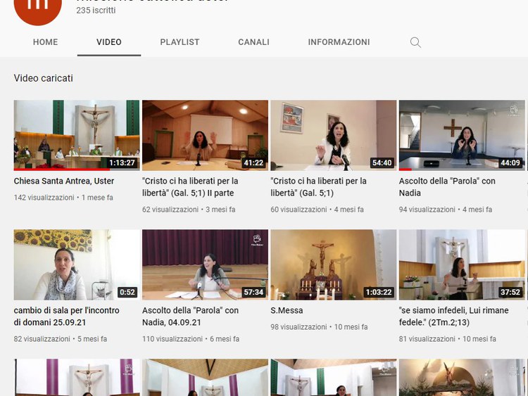 Il nostro canale Youtube