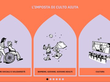 L'IMPOSTA DI CULTO AIUTA