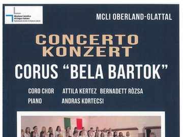 Visita del coro ungherese Bela Bartok