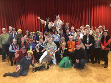 Carnevale terza età a Rüti-Tann